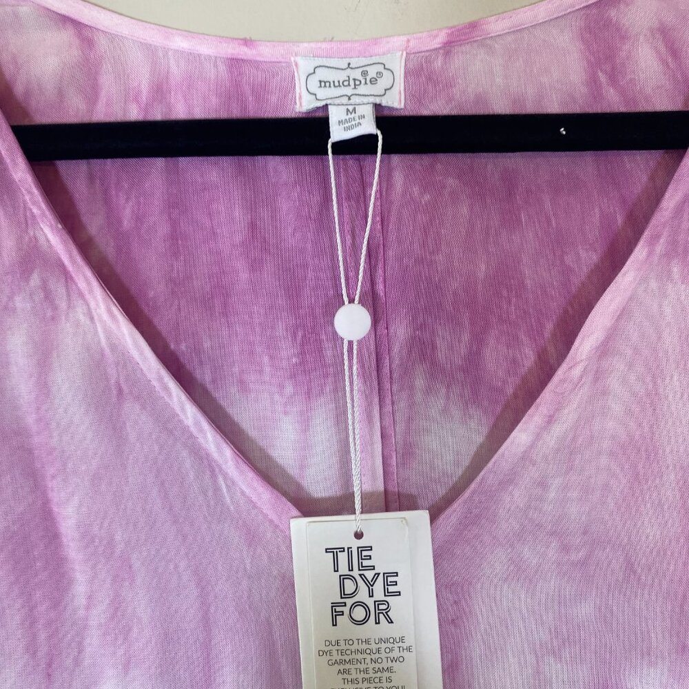 NWT MudPie Maxi Tie-Dye Dress - Picture 8 of 8